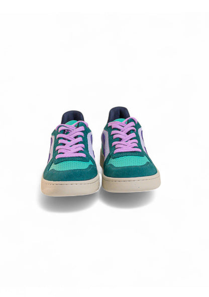 TÊNIS VEJA V-10 SUEDE MULTICO SWAN PURPLE PIERRE
